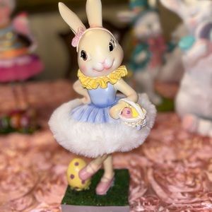 Ballerina, bunny, Easter decoration
